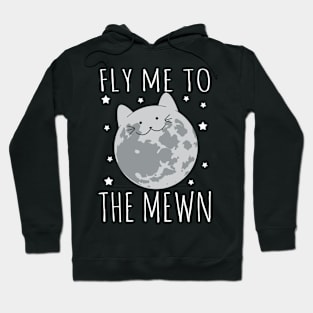 Fly Me To The Mewn - Cat Cats Hoodie